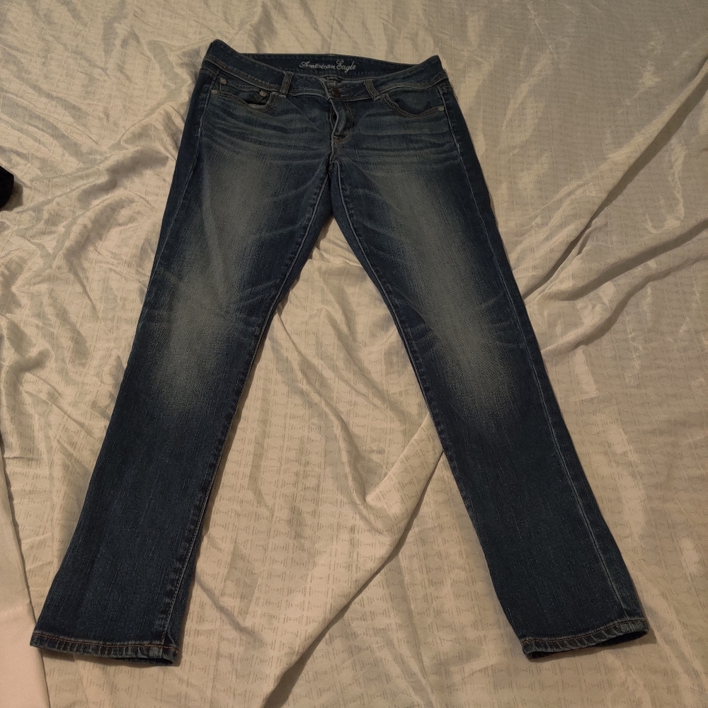 American eagle skinny jeans size 8
